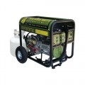 7000 Peak Watts Portable Propane Generator with Electric Start, AVR, Clean Burning LPG